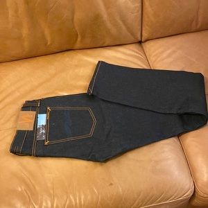 Brand nudie jeans , size 32x34, Color blue